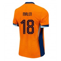 Niederlande Donyell Malen #18 Heimtrikot EM 2024 Kurzarm